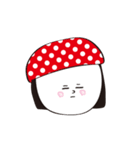 赤ドット帽（個別スタンプ：13）