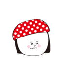 赤ドット帽（個別スタンプ：26）