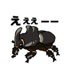 カブトムシ＆クワガタスタンプ（日常ver）（個別スタンプ：14）