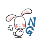 うさぎのもちこ（個別スタンプ：3）