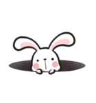 うさぎのもちこ（個別スタンプ：10）