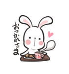 うさぎのもちこ（個別スタンプ：15）