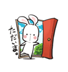 うさぎのもちこ（個別スタンプ：17）