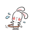 うさぎのもちこ（個別スタンプ：19）