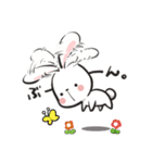 うさぎのもちこ（個別スタンプ：20）