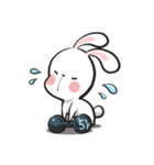うさぎのもちこ（個別スタンプ：21）