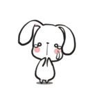 うさぎのもちこ（個別スタンプ：25）