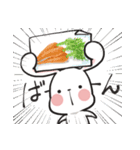 うさぎのもちこ（個別スタンプ：34）