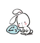 うさぎのもちこ（個別スタンプ：35）