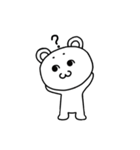 のんびりふわふわ☆まろくま（個別スタンプ：18）
