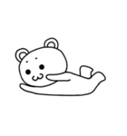 のんびりふわふわ☆まろくま（個別スタンプ：21）