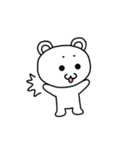 のんびりふわふわ☆まろくま（個別スタンプ：34）