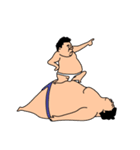 人生は相撲、住所は土俵、俺は力士（個別スタンプ：10）