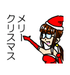 メガネ女子 みわこさん（個別スタンプ：38）