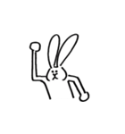 うさのすけ（無言）（個別スタンプ：4）