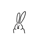 うさのすけ（無言）（個別スタンプ：6）