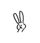 うさのすけ（無言）（個別スタンプ：10）