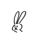 うさのすけ（無言）（個別スタンプ：11）