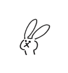 うさのすけ（無言）（個別スタンプ：15）