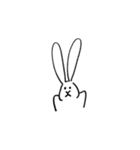 うさのすけ（無言）（個別スタンプ：16）