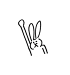 うさのすけ（無言）（個別スタンプ：17）