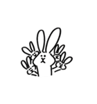 うさのすけ（無言）（個別スタンプ：24）