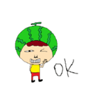 Mr. Watermelon（個別スタンプ：3）