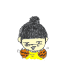お団子たみちゃん（個別スタンプ：16）