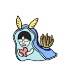 ウミウシくん（個別スタンプ：7）