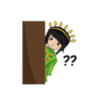 Cewe Ucul Makassar（個別スタンプ：9）