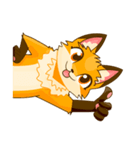 Fox on the left side！（個別スタンプ：2）