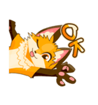 Fox on the left side！（個別スタンプ：5）