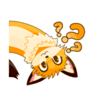 Fox on the left side！（個別スタンプ：7）