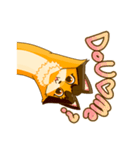 Fox on the left side！（個別スタンプ：10）