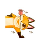 Fox on the left side！（個別スタンプ：11）