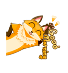 Fox on the left side！（個別スタンプ：13）