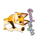 Fox on the left side！（個別スタンプ：14）
