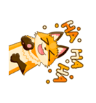 Fox on the left side！（個別スタンプ：15）