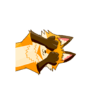 Fox on the left side！（個別スタンプ：19）
