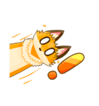 Fox on the left side！（個別スタンプ：23）