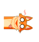Fox on the left side！（個別スタンプ：24）