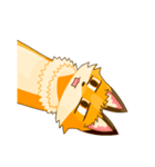 Fox on the left side！（個別スタンプ：30）
