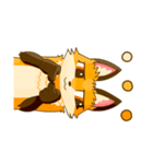 Fox on the left side！（個別スタンプ：31）