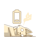 Fox on the left side！（個別スタンプ：37）