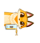 Fox on the left side！（個別スタンプ：40）