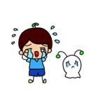 Boy ＆ unknown creatures（個別スタンプ：6）