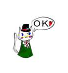猫にゃーにゃー（個別スタンプ：10）