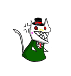 猫にゃーにゃー（個別スタンプ：35）