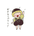 みつばちくんと てんとちゃん（個別スタンプ：9）