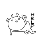 血走りうさぎ（個別スタンプ：9）